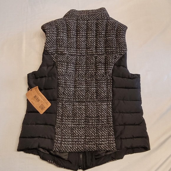 Ruff Hewn Tweed Hybrid Puffer Vest Women’s Large NWT - Picture 2 of 11